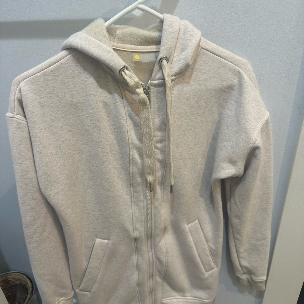 Zella Cream Fleece Hoodie
